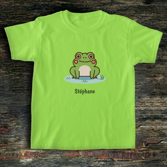 T-Shirt Sapo Cute Kids (Cute Frog Kids T-Shirt)