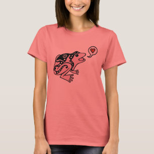 T-shirt Sapo de amor