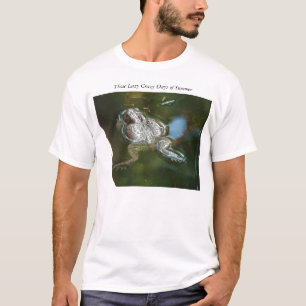 T-shirt Sapo de Bull, aqueles dias loucos preguiçosos do