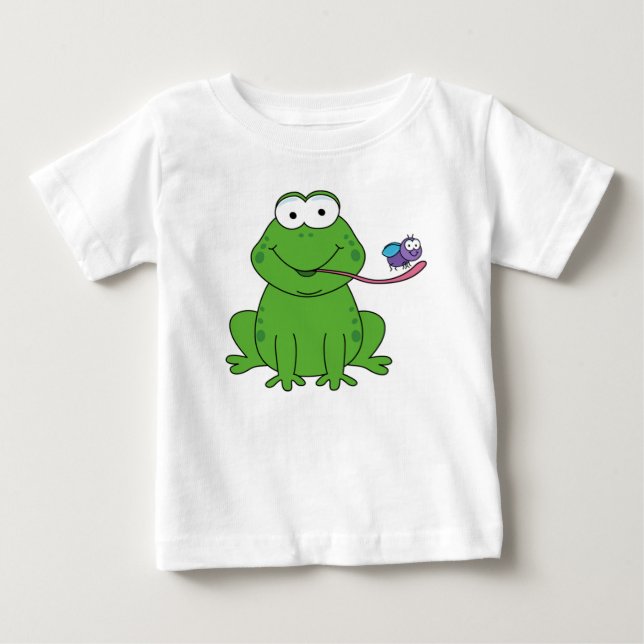 T-Shirt sapo e Mosca/Baby Fine Jersey (Frente)