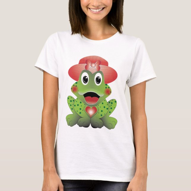 T-shirt Sapo (fêmea) (Frente)