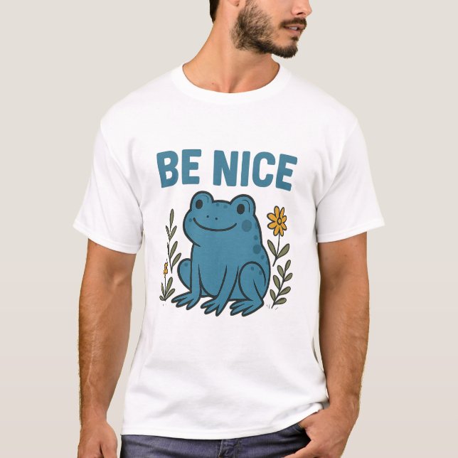 T-Shirt Sapo "Seja legal" (Frente)
