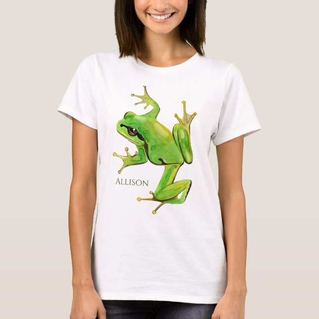 T-Shirt Sapo Verde (Frente)