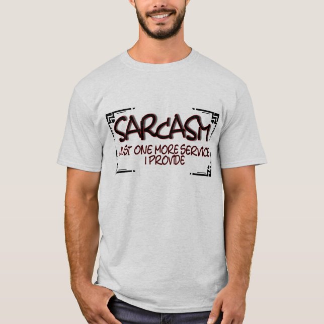 T-shirt Sarcasmo (Frente)
