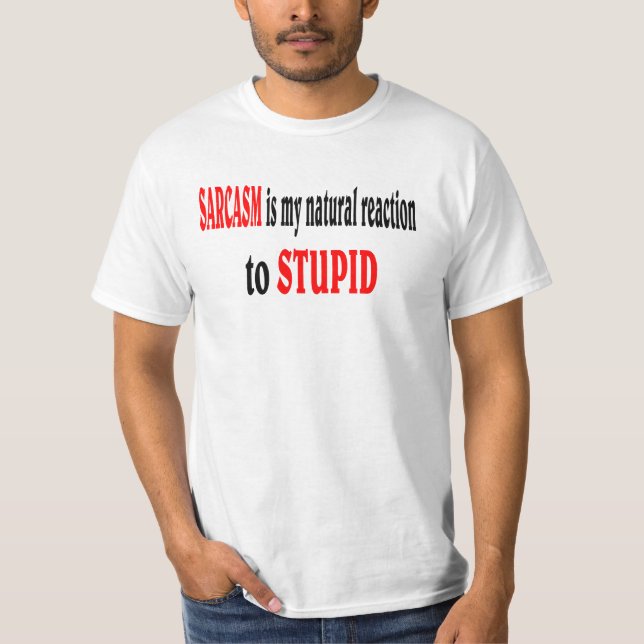 T-shirt Sarcasmo (Frente)