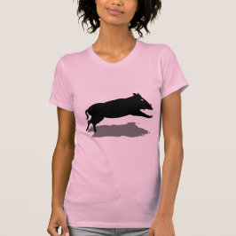 T-shirt Sardenha, Cinghiale - Javali selvagem (rapariga)