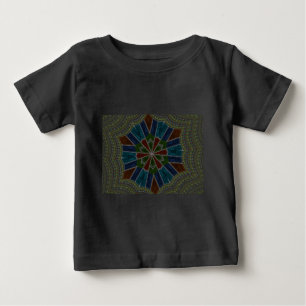 T-shirt Sari inspirou Design com detalhes de insinuação