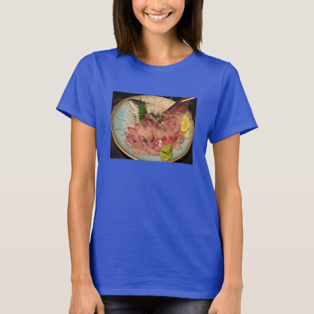 T-shirt Sashimi 刺身 ... Comida Japonesa (Frente)