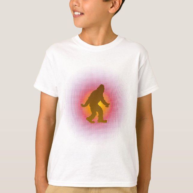 T-shirt Sasquatch Whoopass Vetor Sprite Pow! (Frente)