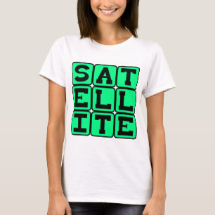 T-shirt Satélite, Objeto em Órbita