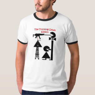 T-shirt Satirical com uma mensagem