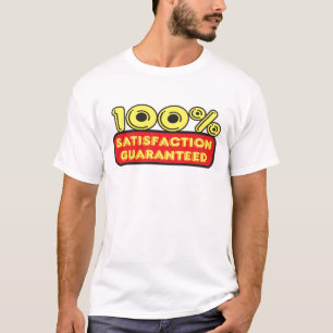 T-shirt Satisfação 100% garantida