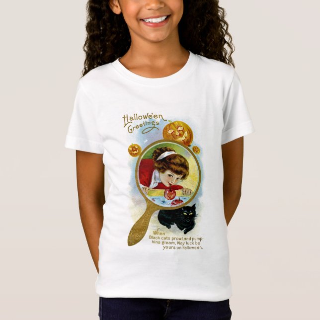 T-shirt Saudações de Halloween (Frente)