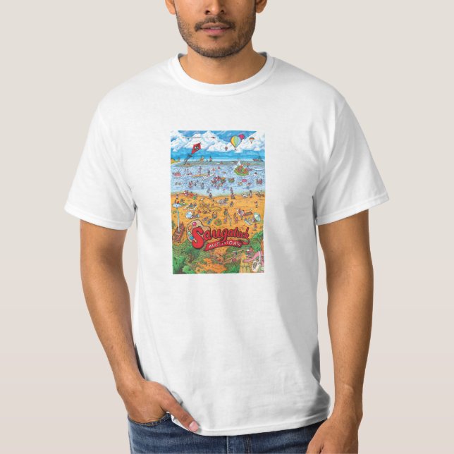 T-shirt Saugatuck (dia) (Frente)