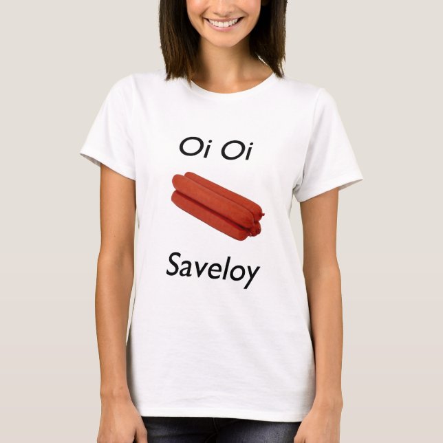 T-shirt Saveloy de Oi Oi (Frente)