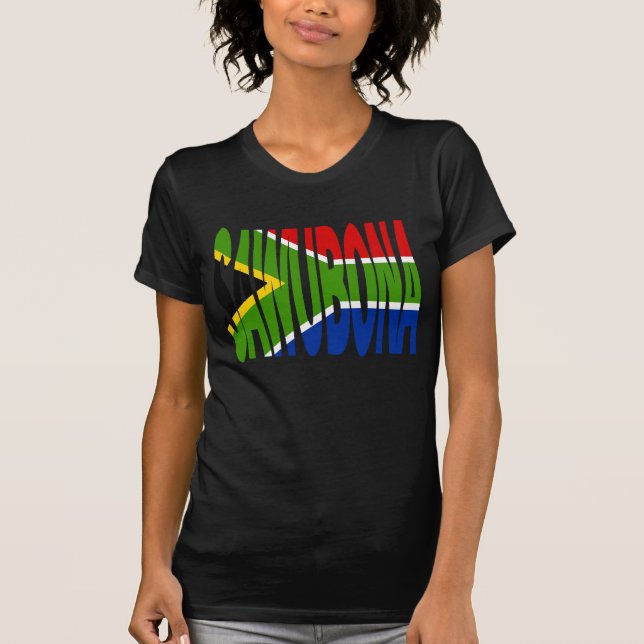 T-shirt Sawubona (isiZulu - Hallo) (Frente)