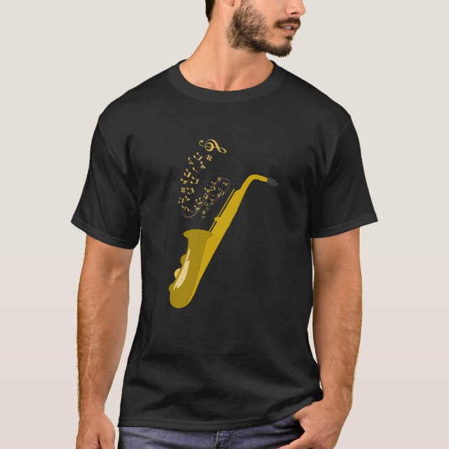T-Shirt Saxofone (Frente)