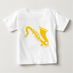 T-shirt Saxofone - Amber
