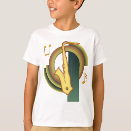 T-shirt Saxofone Deco