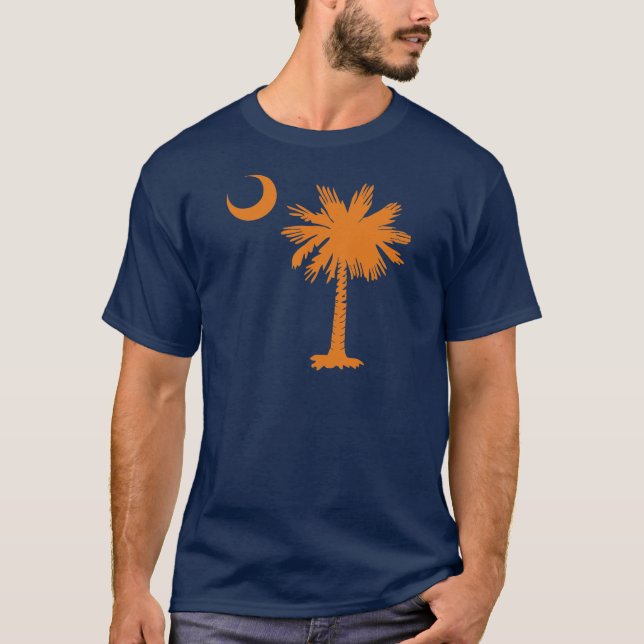 T-shirt SC Palmetto & Crescent (O) (Frente)