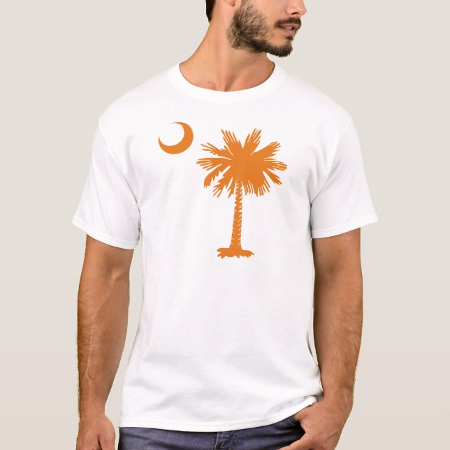 T-shirt SC Palmetto & Crescent (O) (Frente)