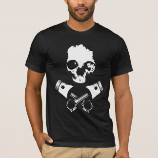 T-shirt Scalawag & pistões cruzados