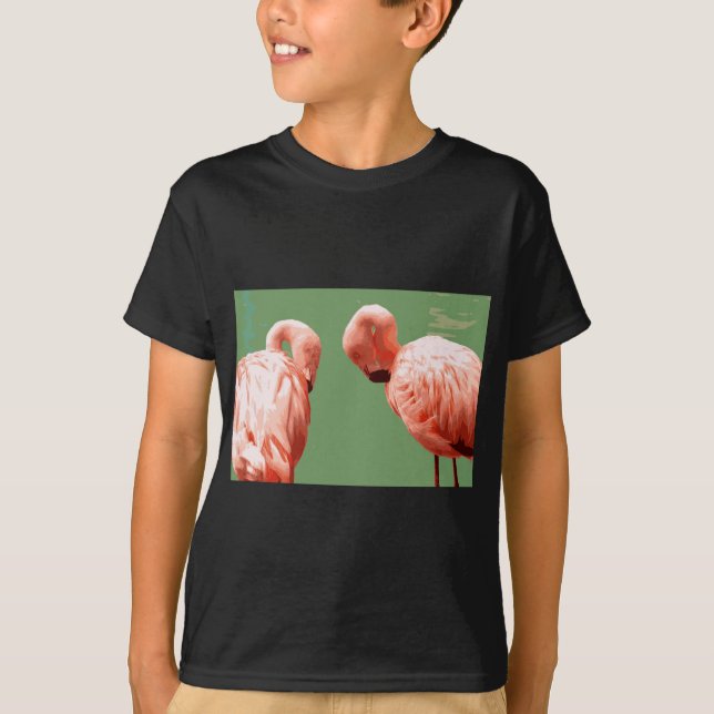 T-shirt Scarlet Flamingo (Frente)