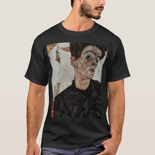T-shirt schiele 079 de Egon (Frente)