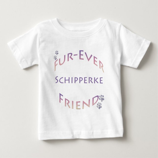 T-shirt Schipperke Fuever Friend (Frente)