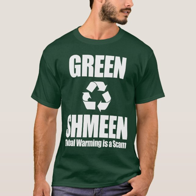 T-shirt Schmeen verde (Frente)