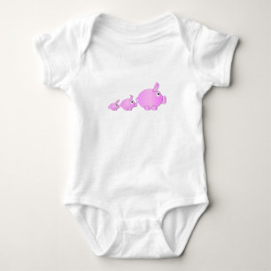T-shirt Schweinchenfamilie