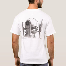 T-shirt Sci-Fi que atravessa o Universo 01 A Back