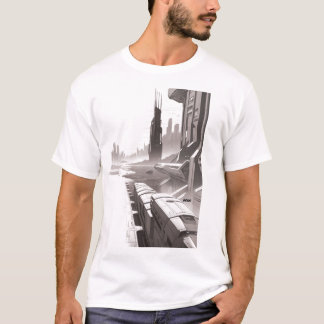 T-shirt Sci-Fi que atravessa o Universo 01 I à fre