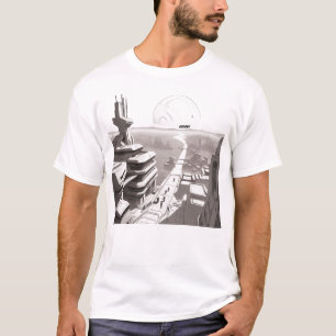 T-shirt Sci-Fi que atravessa o Universo 02 A Frent
