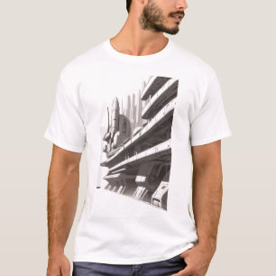 T-shirt Sci-Fi que atravessa o Universo 03 F Frent