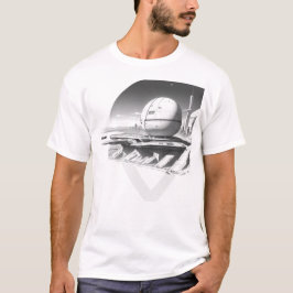 T-shirt Sci-Fi que atravessa o Universo 03 J Frent