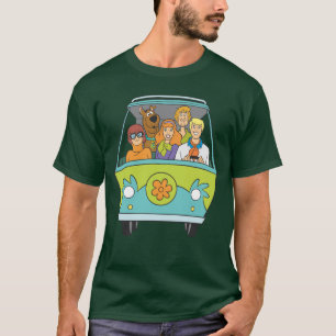 T-shirt Scooby-Doo & a máquina do mistério do grupo