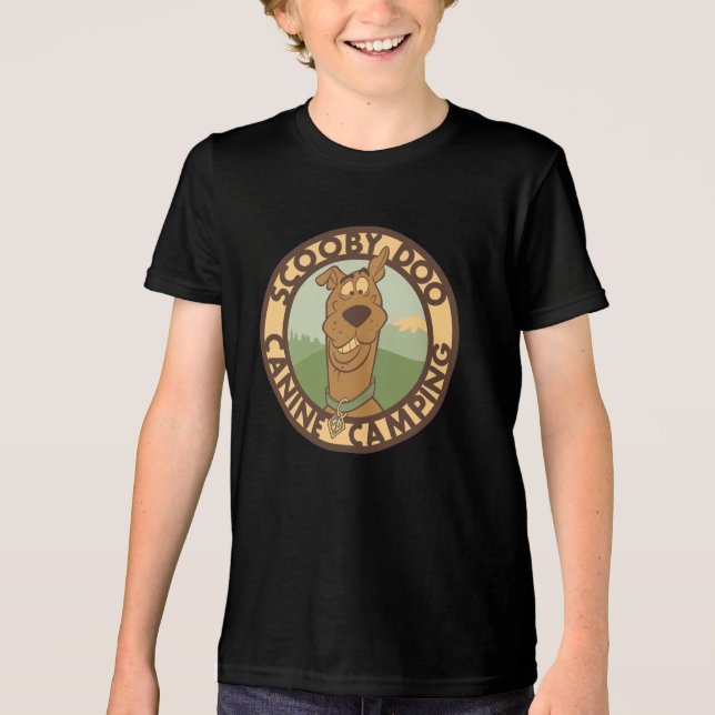 T-shirt Scooby-Doo "Canine Camping" (Frente)