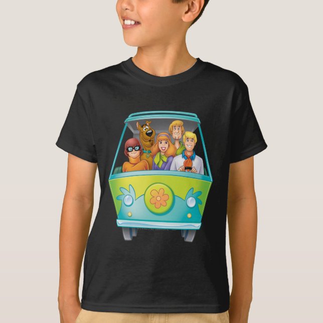 T-shirt Scooby-Doo e a Anja Misteriosa (Frente)