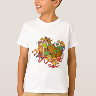 T-shirt Scooby-Doo e Natal do grupo