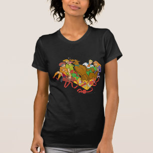 T-shirt Scooby-Doo e Natal do grupo