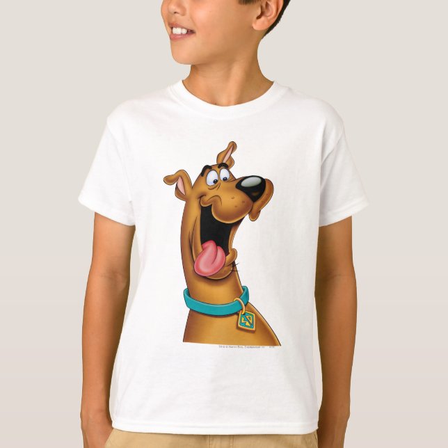 T-shirt Scooby-Doo excitou a cara (Frente)