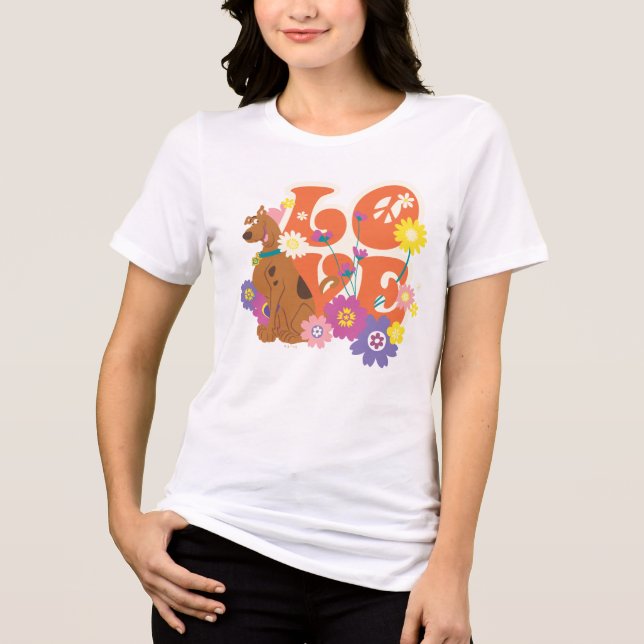 T-shirt Scooby-Doo "Love" (Frente)