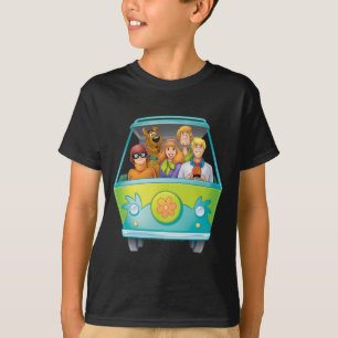 T-shirt Scooby-Doo & o Airbrush da máquina do mistério d