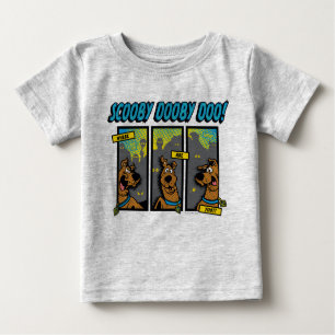 T-shirt Scooby-Doo onde está você os painéis cómicos