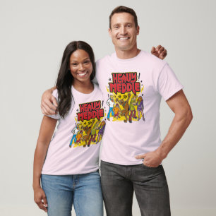 T-shirt Scooby-Doo "pesado intromete" o gráfico