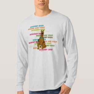 T-shirt Scooby-Doo que funciona "onde é você? "