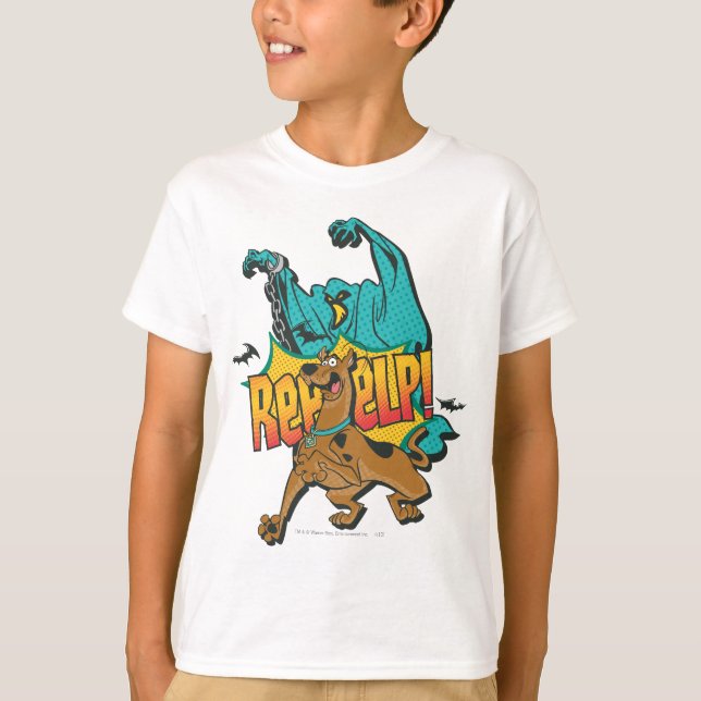 T-shirt Scooby Doo "Reeelp!" (Frente)
