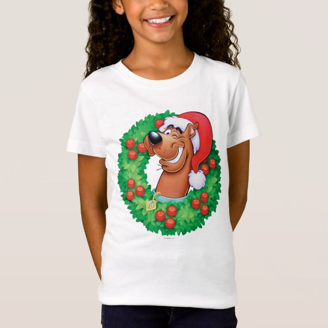 T-shirt Scooby em Wreath (Frente)