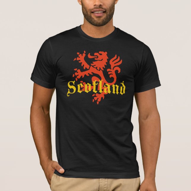 T-shirt scotland lion (Frente)